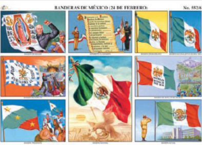 cromo-Banderas-de-Mexico